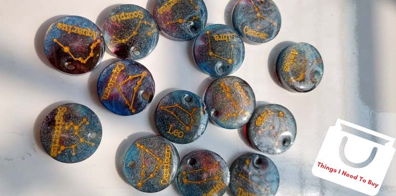 Epoxy resin crafts for beginners example 