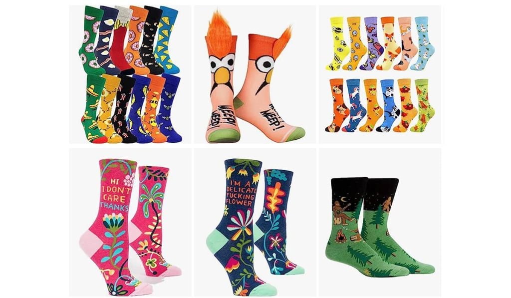 An Assortment of Cute Socks