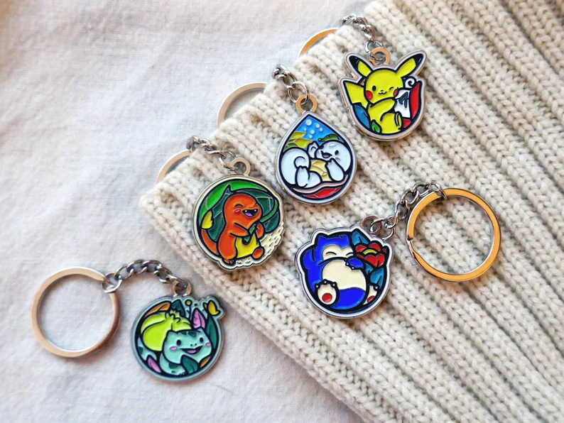 Pokemon keychains
