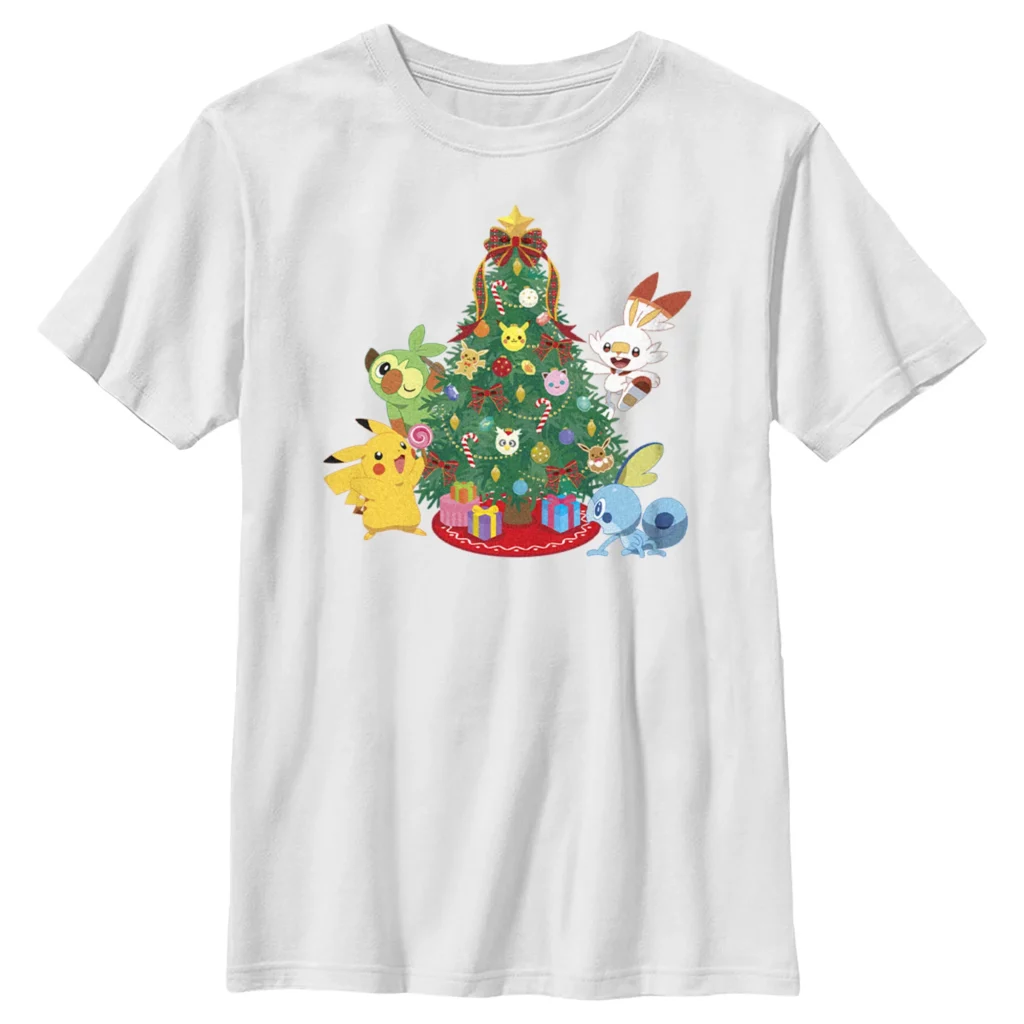 Pokemon Christmas Tees