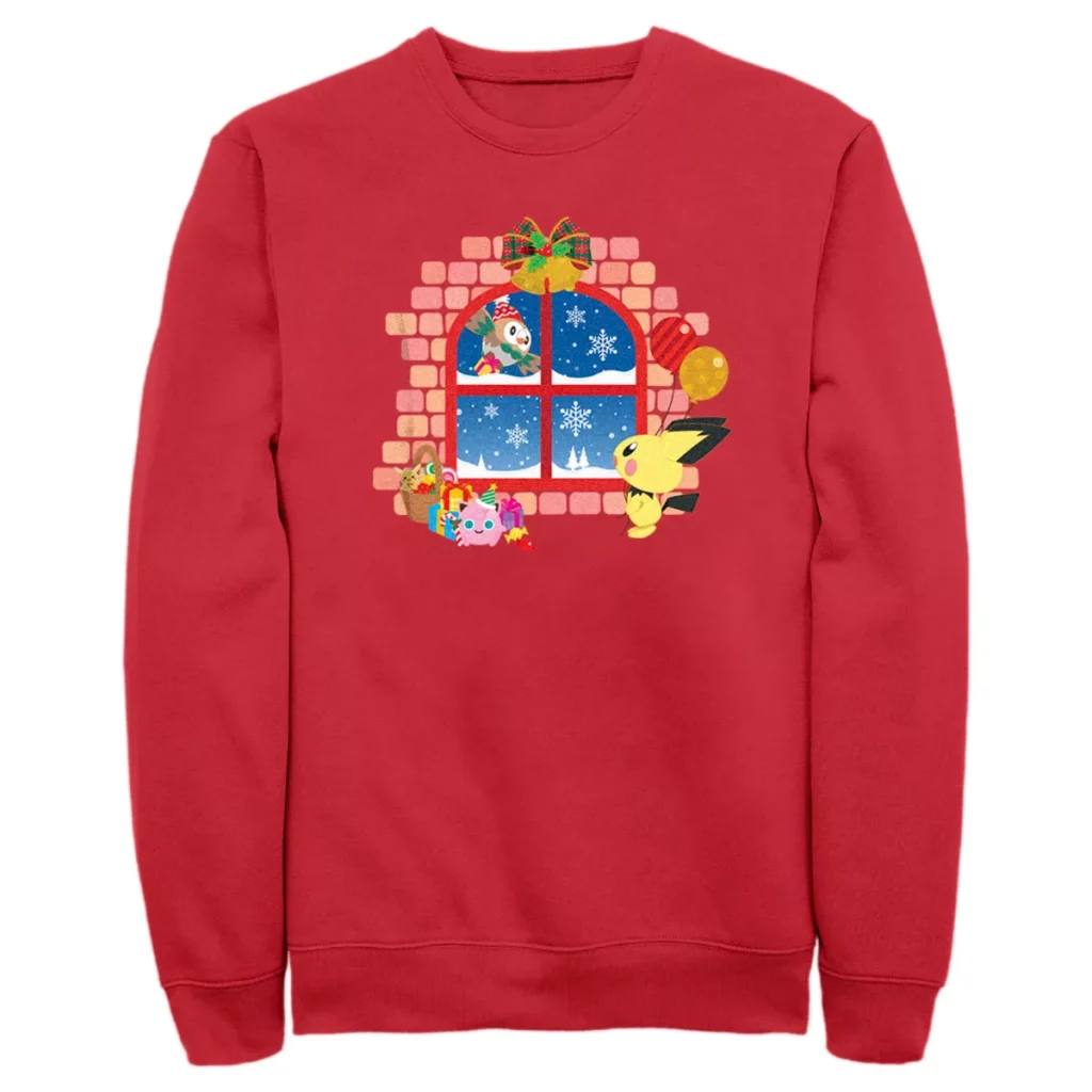 Pikachu Holiday Knit Sweater