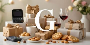 Collage of gifts that start with G