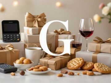 Collage of gifts that start with G