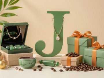 Collage of joyful gifts starting with the letter J